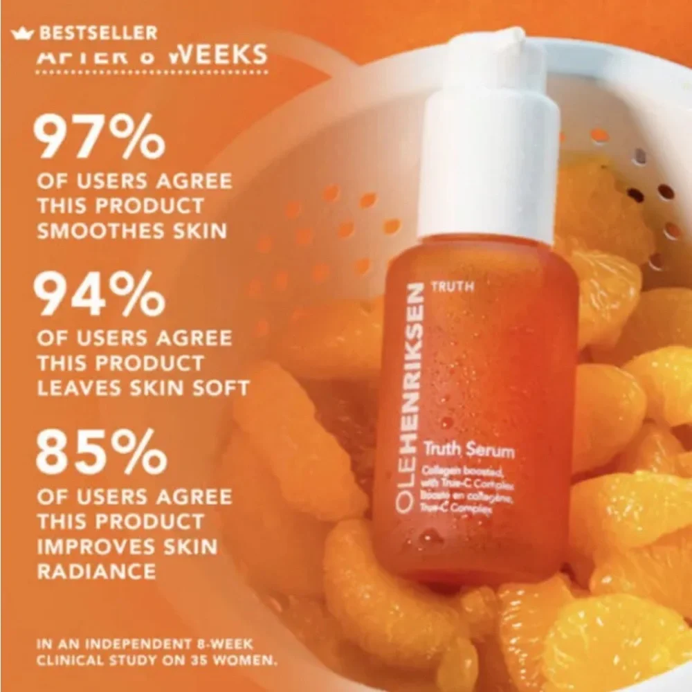 OLE HENRIKSEN Large Vitamin C Truth Serum 1.7oz $95 NIB
